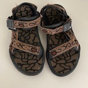 Teva Men’s Scorpion Print Hiking Adjustable Straps Sandals